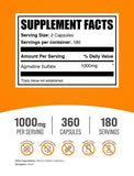BulkSupplements primer plano de una cápsula mostrando textura y calidad