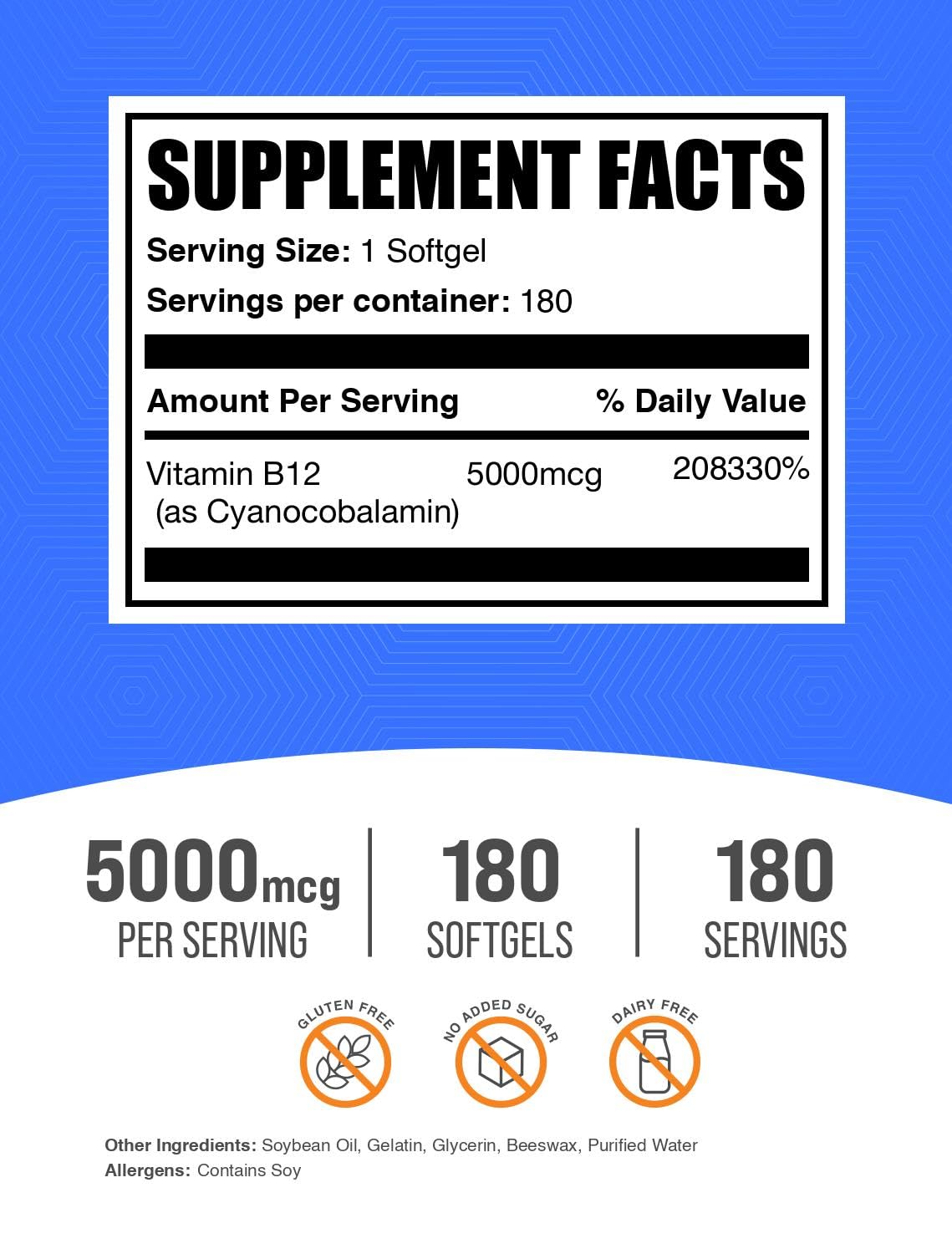 BulkSupplements primer plano de una softgel mostrando textura y fácil de tragar