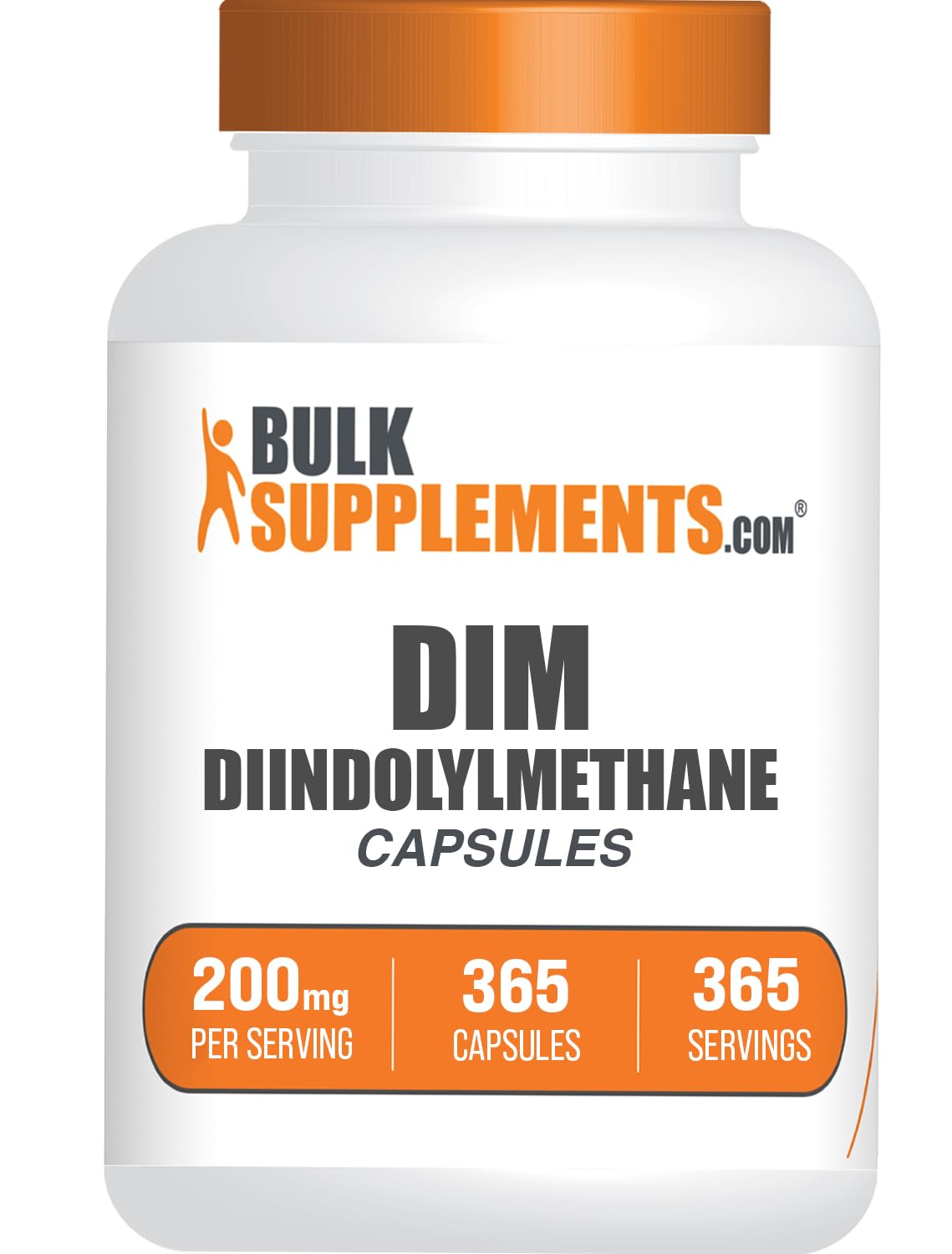 BulkSupplements frasco delantero mostrando etiqueta clara y confianza en calidad