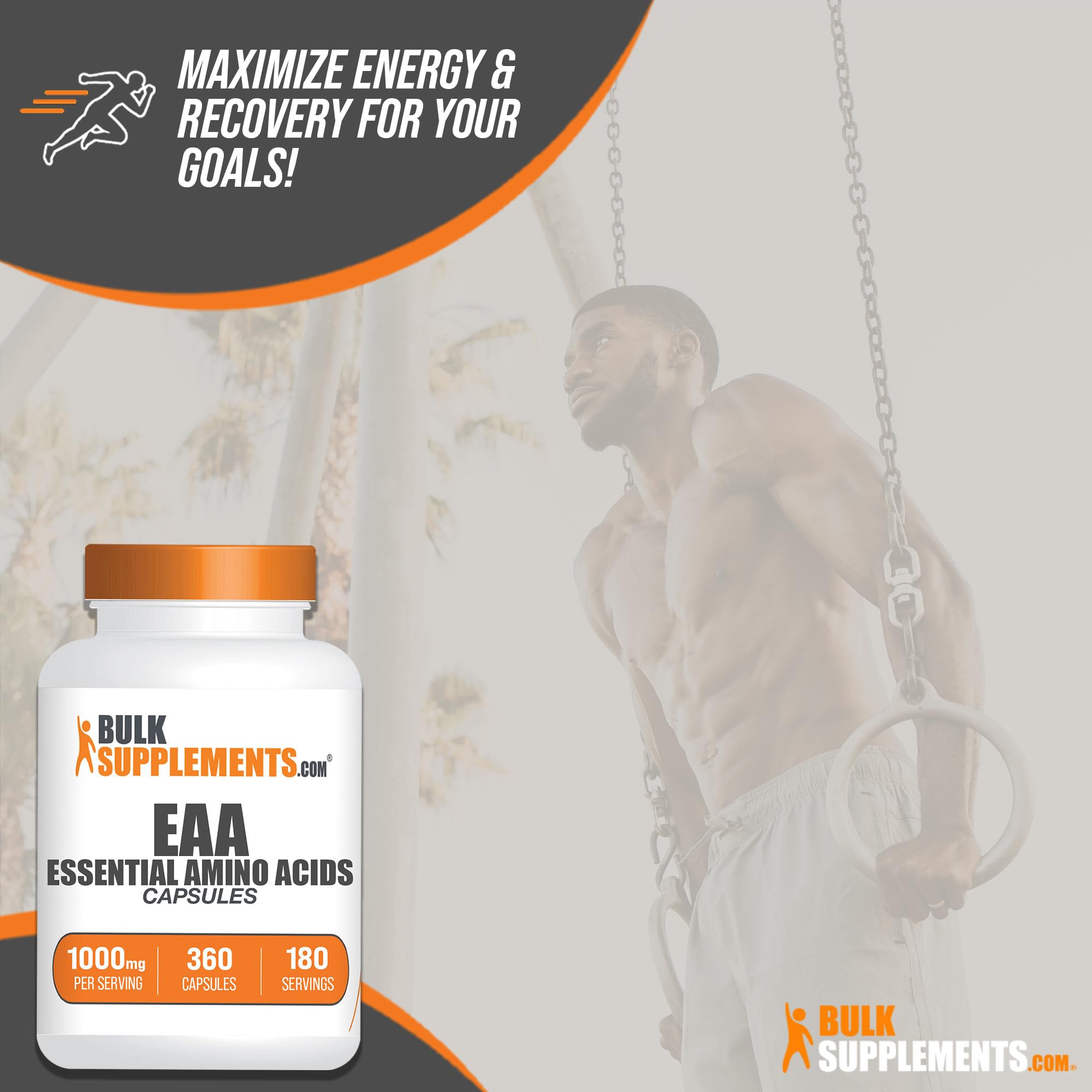 BulkSupplements etiqueta con información nutricional y garantía de calidad