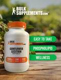 BulkSupplements etiqueta con información nutricional y garantías de calidad