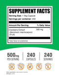 BulkSupplements frasco abierto mostrando cápsulas, fácil dosificación