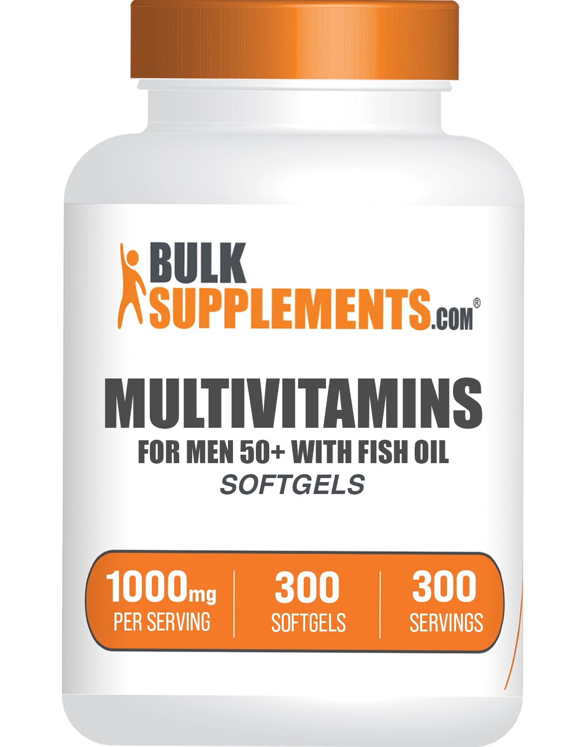 BulkSupplements envase frontal mostrado para fácil identificación y confianza