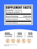BulkSupplements primer plano de cápsula para ver textura y tamaño beneficiosa