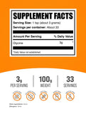 BulkSupplements textura en primer plano para ver finura y disolución rápida