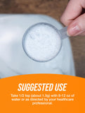 BulkSupplements cuchara con porción de 1,5 g para visualizar dosis por toma precisa