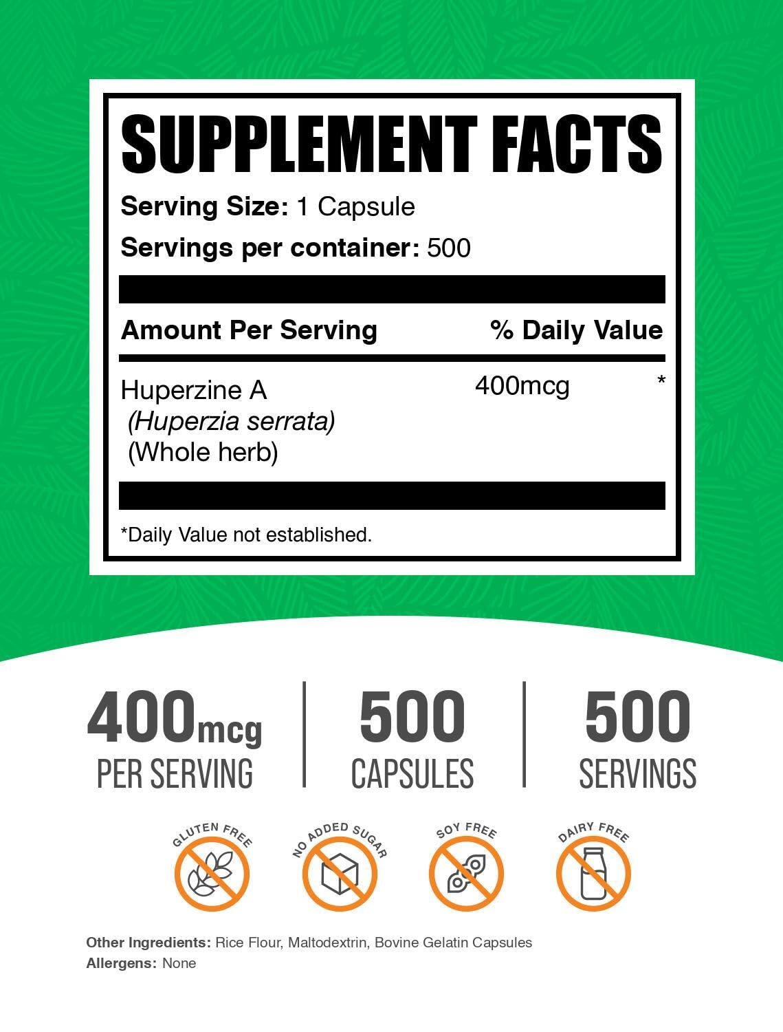 BulkSupplements cápsula abierta detalle del contenido, textura y pureza visible