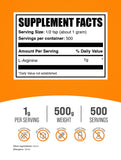 BulkSupplements textura en primer plano del polvo fino para mezcla rápida