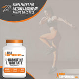 BulkSupplements etiqueta con información nutricional clara y transparencia