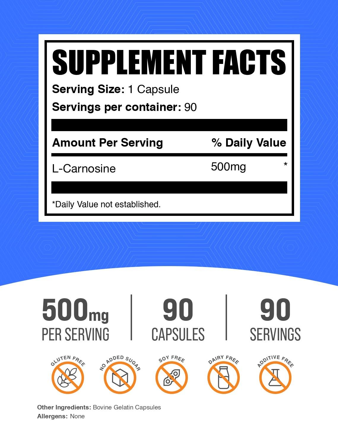 BulkSupplements cápsula en mano mostrando tamaño portátil y dosificación cómoda