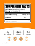 BulkSupplements polvo de L-Leucine textura fina ideal para mezclar fácilmente