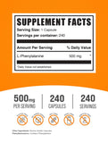 BulkSupplements detalle de una cápsula para apreciar tamaño y acabado suave
