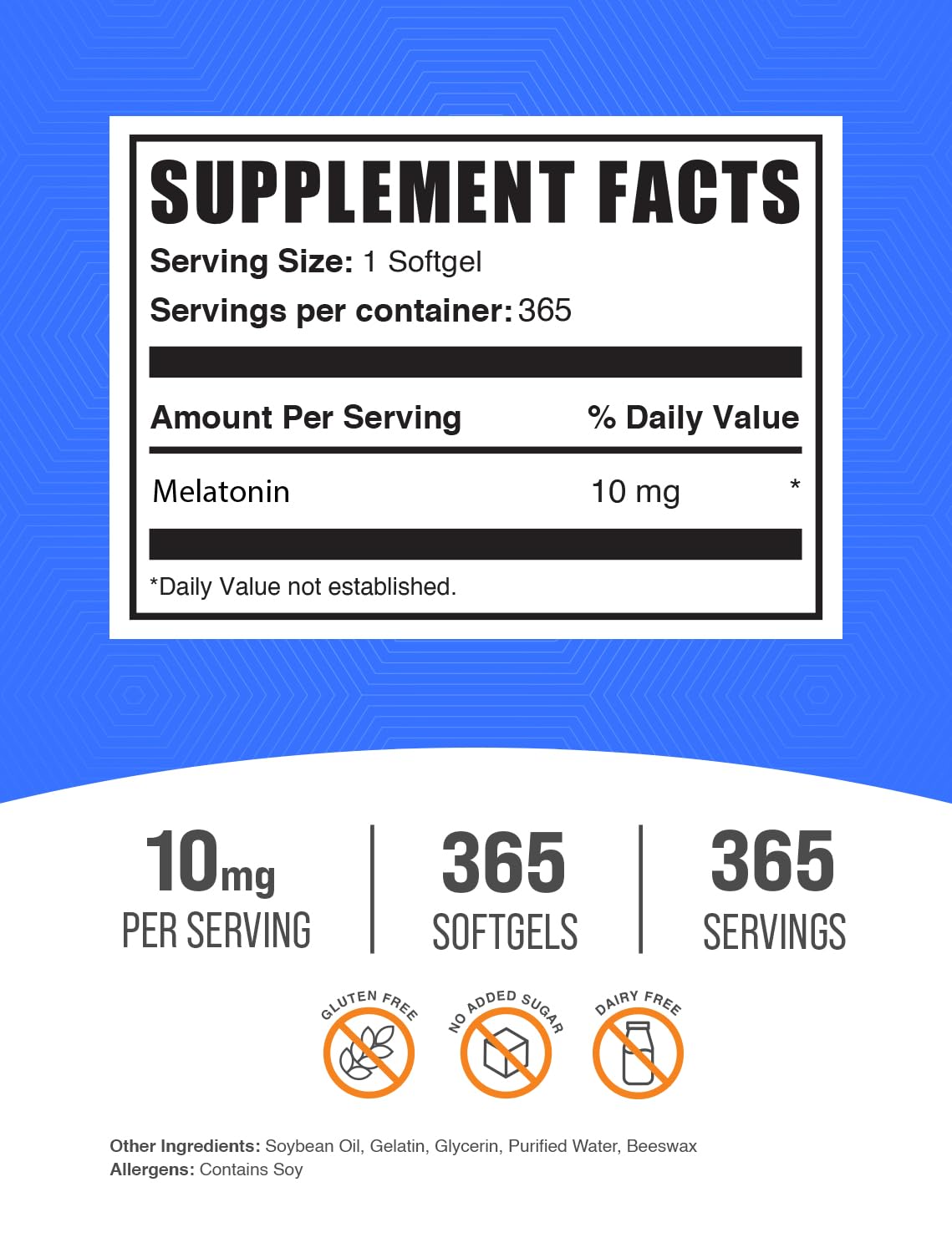 BulkSupplements primer plano de softgel que resalta textura y fácil ingestión