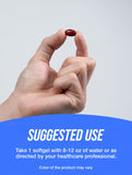 BulkSupplements etiqueta nutricional que muestra 10 mg por porción y transparencia