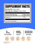 BulkSupplements primer plano de la textura del polvo, pureza y mezcla fácil