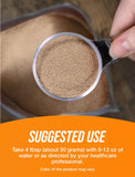 BulkSupplements batido preparado demostrando mezcla sin sabor y versatilidad