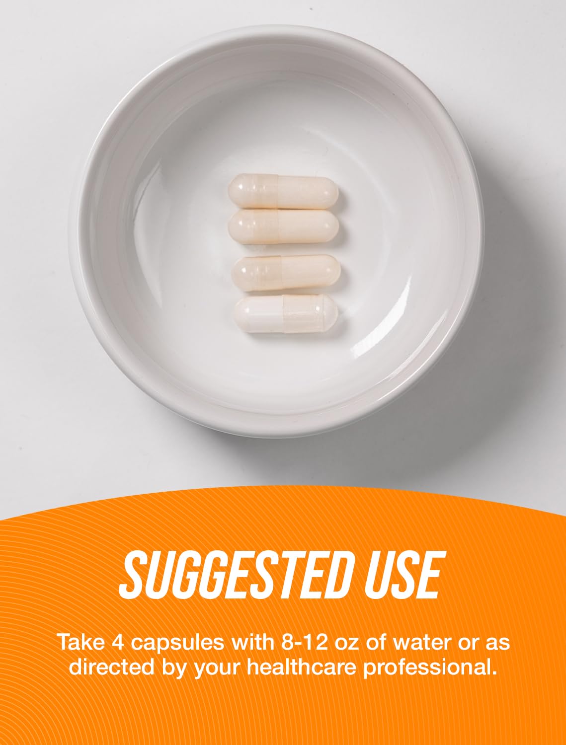 BulkSupplements cápsulas en mano para comparar tamaño y dosificación visual