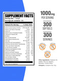 BulkSupplements close-up de softgel mostrando textura lisa y fácil ingestión