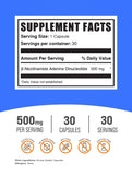 BulkSupplements primer plano de la cápsula mostrando textura y acabado confiable