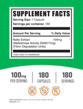 BulkSupplements detalle de cápsula vegetal mostrando formato y textura