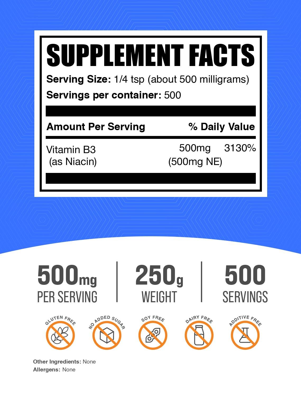 BulkSupplements primer plano de la textura del polvo que facilita mezclas rápidas