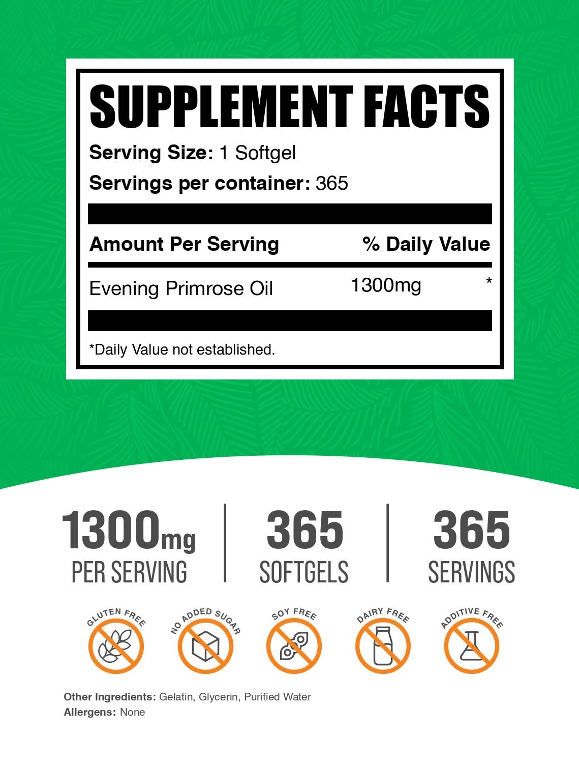 BulkSupplements primer plano de cápsula blanda para ver textura y tamaño