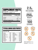 BulkSupplements textura del polvo de colágeno marino para mezcla rápida