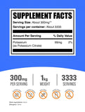 BulkSupplements polvo en primer plano textura fina para mezclas fáciles