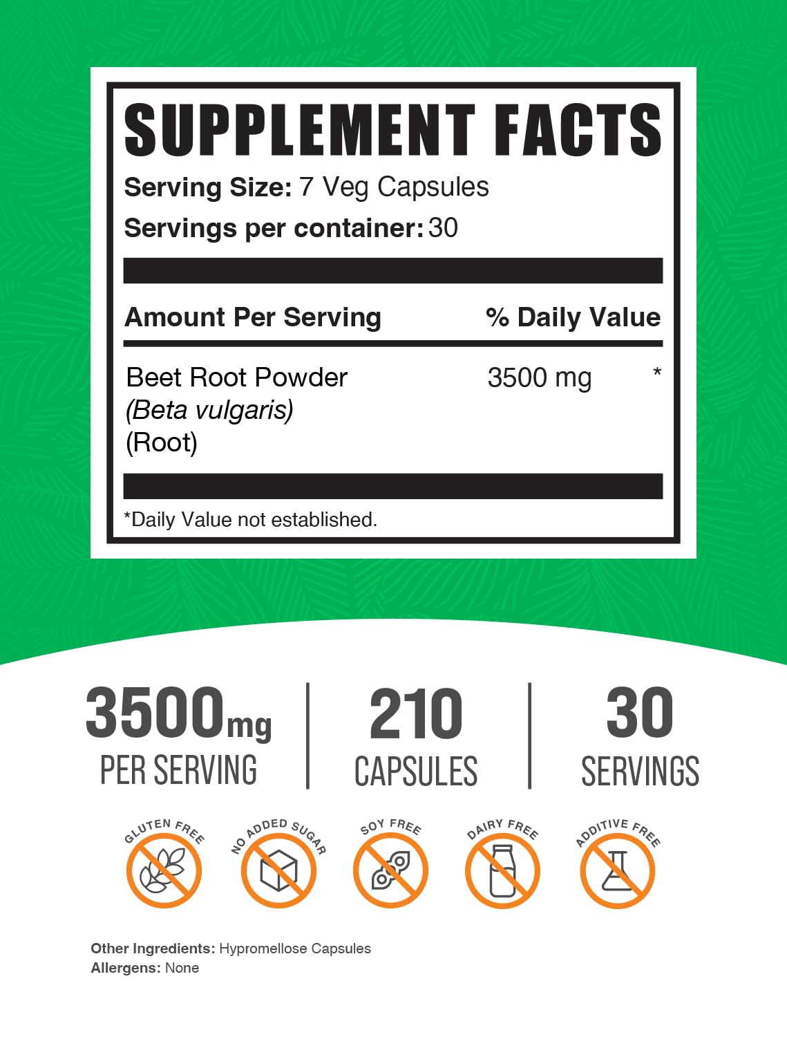 BulkSupplements primer plano de cápsulas vegetales, visualiza la calidad del producto