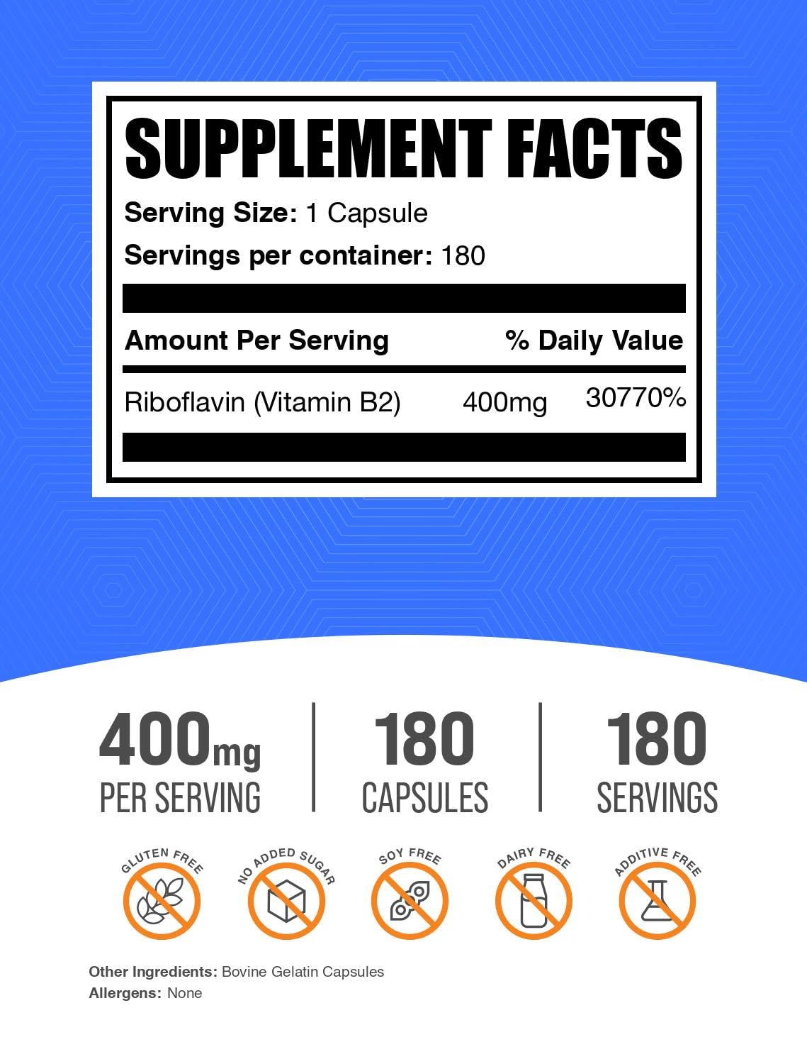 BulkSupplements detalle de una cápsula resaltando textura y fácil ingestión