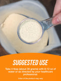 BulkSupplements comparación de tamaño 1 kg para visualización de cantidad