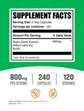 BulkSupplements primer plano de cápsula, muestra textura y fácil ingestión
