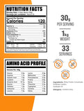 BulkSupplements primer plano del polvo para mezcla y disolución fácil