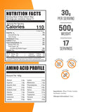 BulkSupplements polvo textura cercana, fácil disolución y mezcla rápida