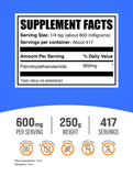 BulkSupplements primer plano de la textura del polvo para mezclar fácilmente