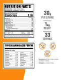 BulkSupplements textura del polvo vista de cerca, fácil disolución y mezcla rápida