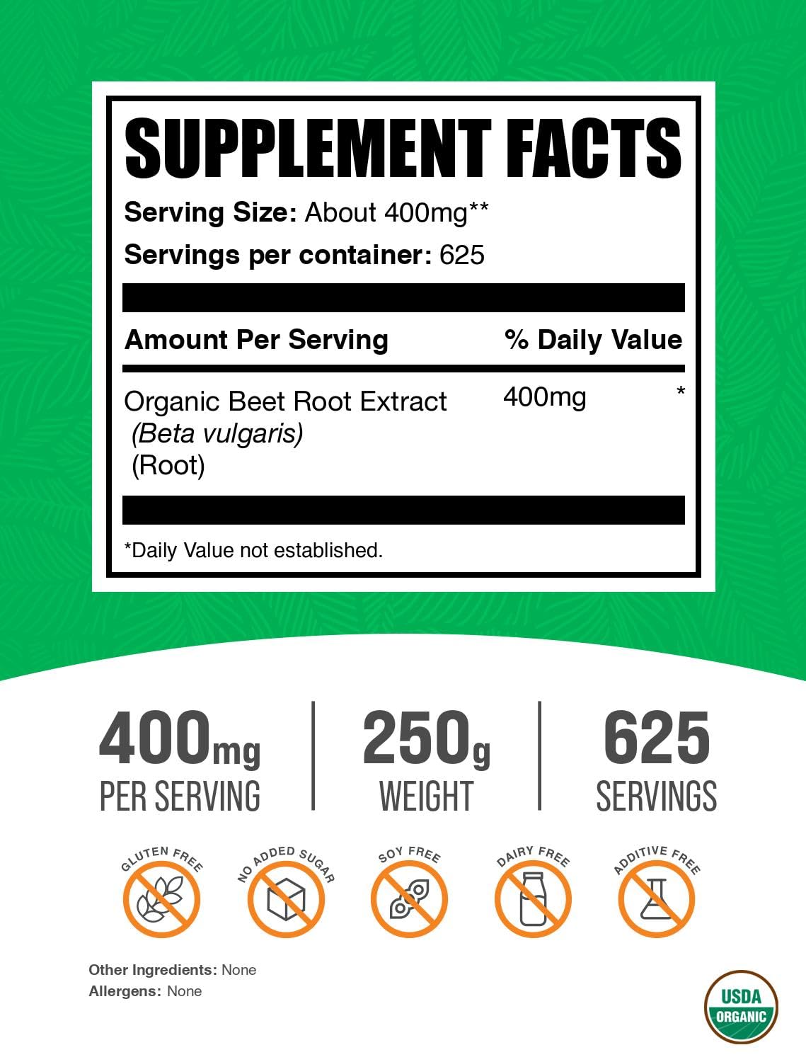 BulkSupplements textura del polvo de remolacha en primer plano, fácil disolución