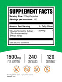 BulkSupplements cápsulas en primer plano mostrando textura y tamaño