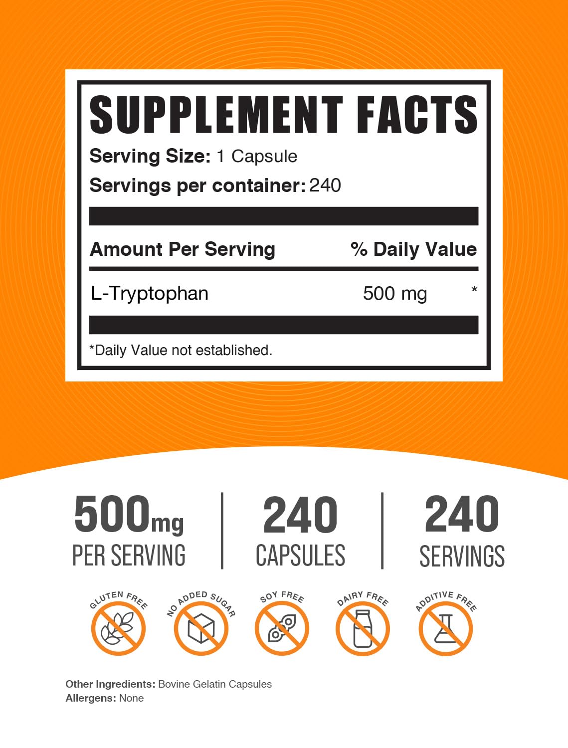 BulkSupplements cápsula en mano demostrando dosificación fácil y portátil