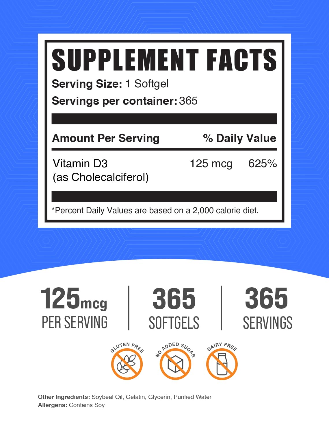 BulkSupplements primer plano de cápsula blanda que resalta fácil ingesta