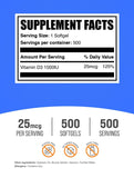 BulkSupplements close-up de softgel mostrando textura lisa y fácil de tragar