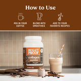 Bulletproof batido de frutas con colágeno para aporte proteico