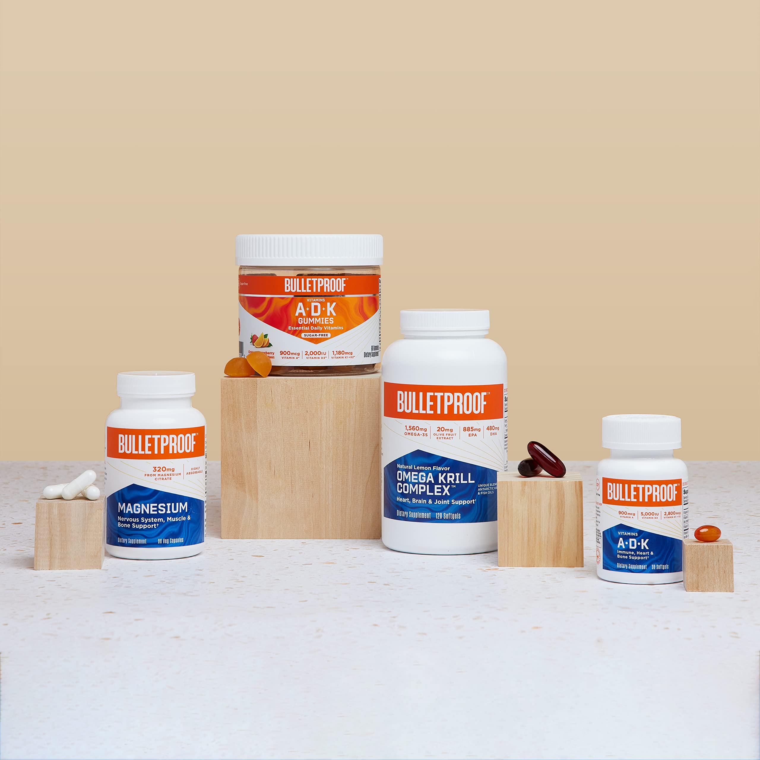Bulletproof producto en mesa de desayuno ideal para rutinas saludables