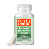 Bulletproof frasco delantero mostrando diseño y cantidad, beneficio claridad de dosis