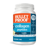 Bulletproof envase frontal mostrando tamaño value y sabor vainilla