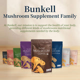 Bunkell batido con fruta integrando el polvo nutritivo