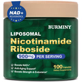 BURMINY frasco frontal mostrando etiqueta y beneficio de biodisponibilidad