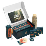 BURNBOX frente del empaque mostrando el kit completo y conveniencia