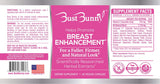 Bust Bunny etiqueta cercana revelando ingredientes veganos y seguros