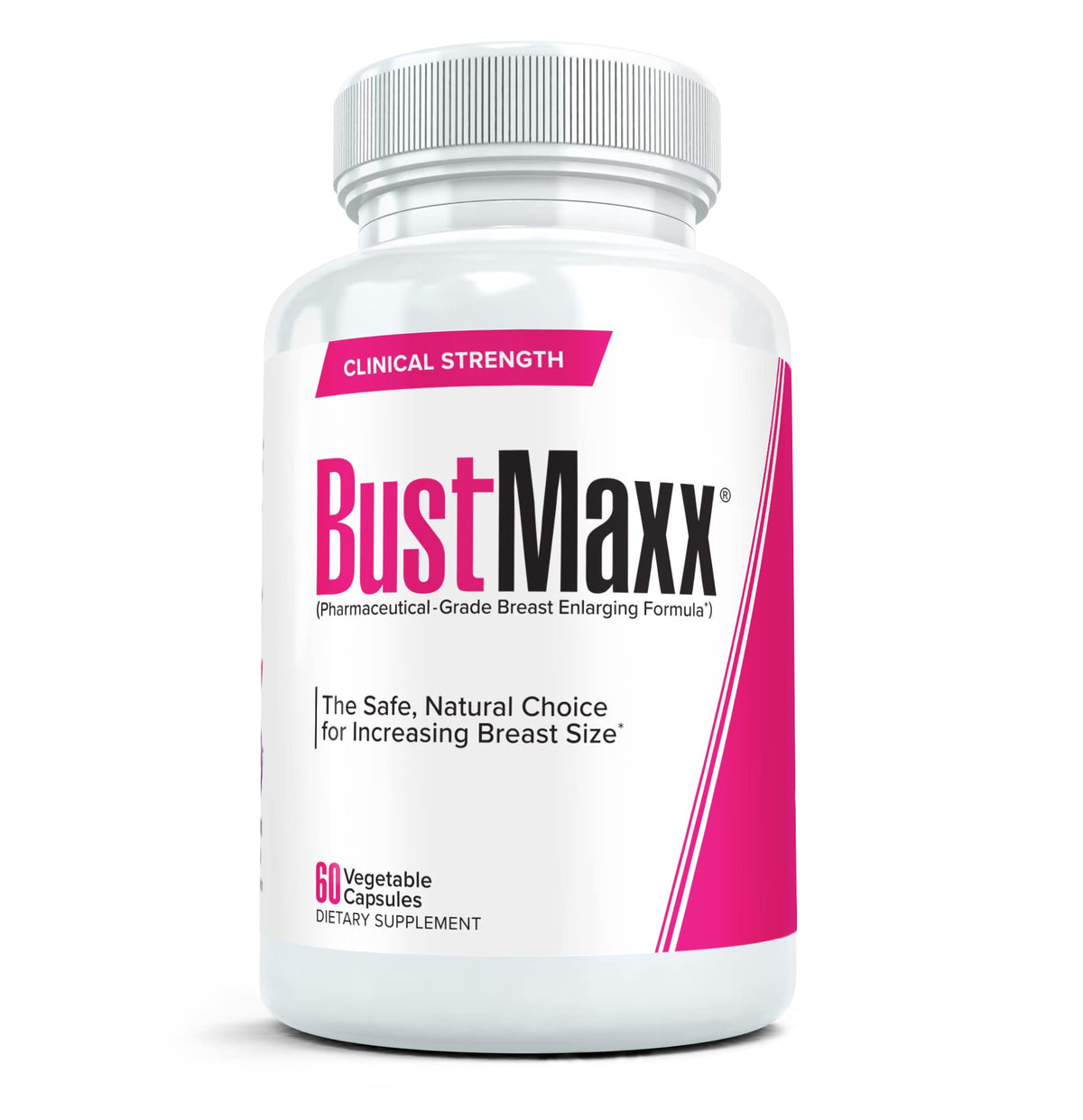 BustMaxx empaque frontal mostrando diseño y confianza